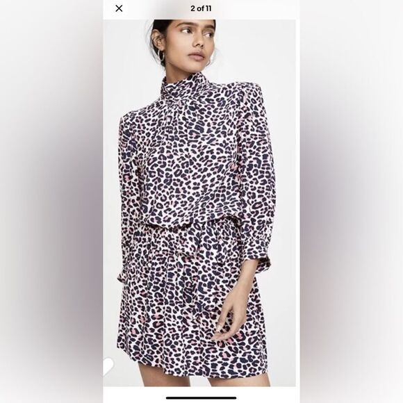 Zadig & Voltaire Rivali leopard print dress - Picture 3 of 8